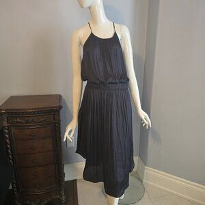 Halston Heritage Charcoal Midi Dress – Size Small